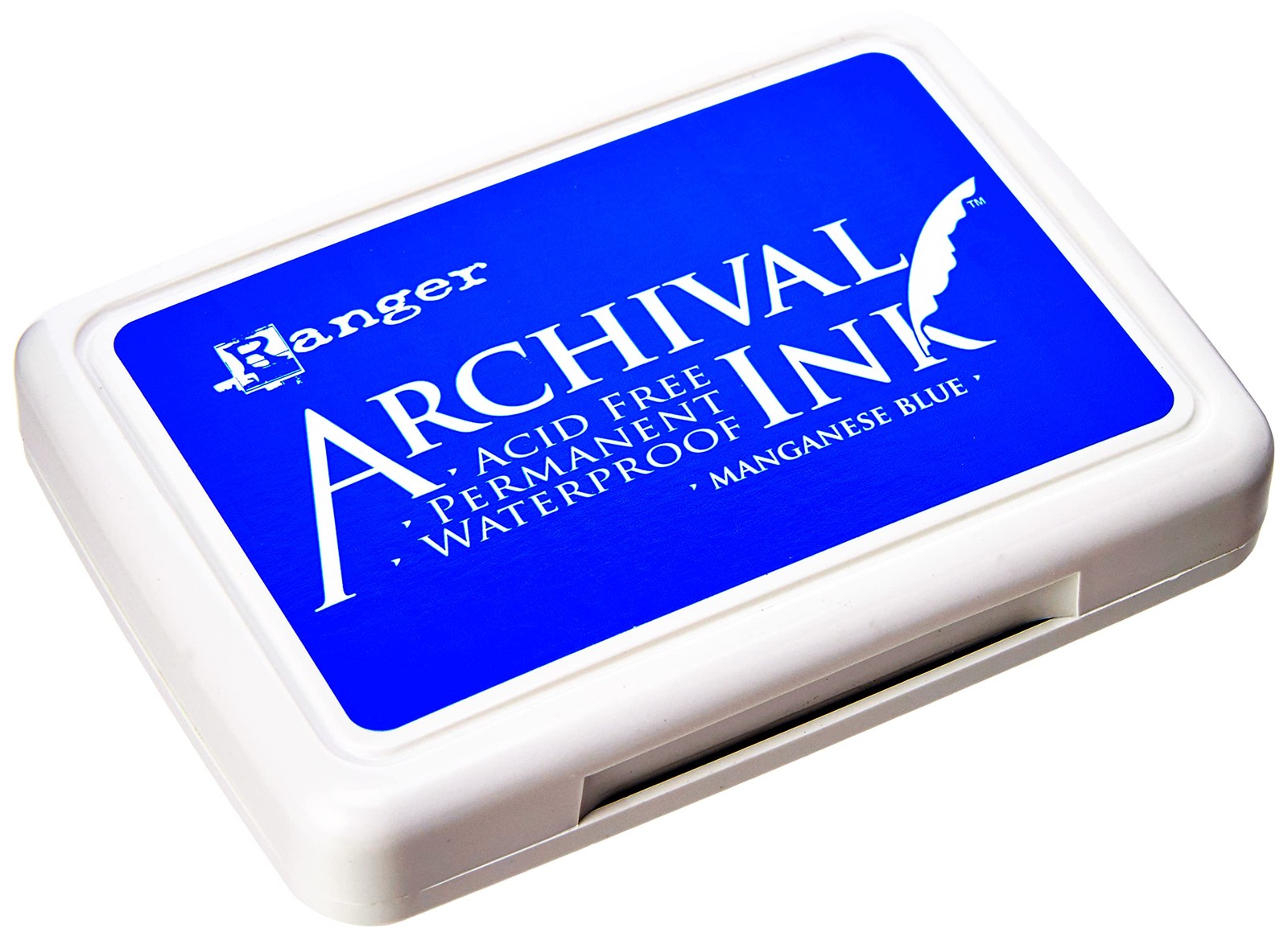 Archival Ink Permanent Waterproof Dye Stamp Pad Manganese Blue AIP30454