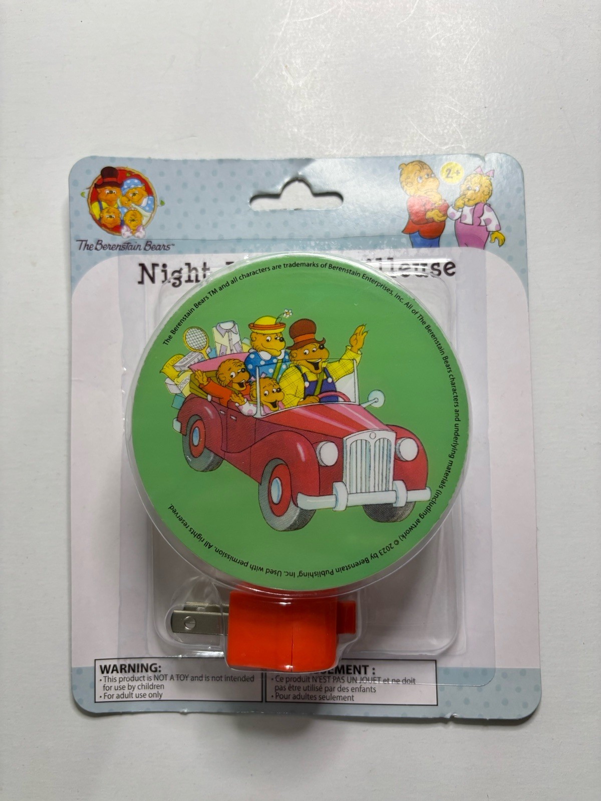 The Berenstain Bears Night Light PBS Kids Scholastic LED 2023
