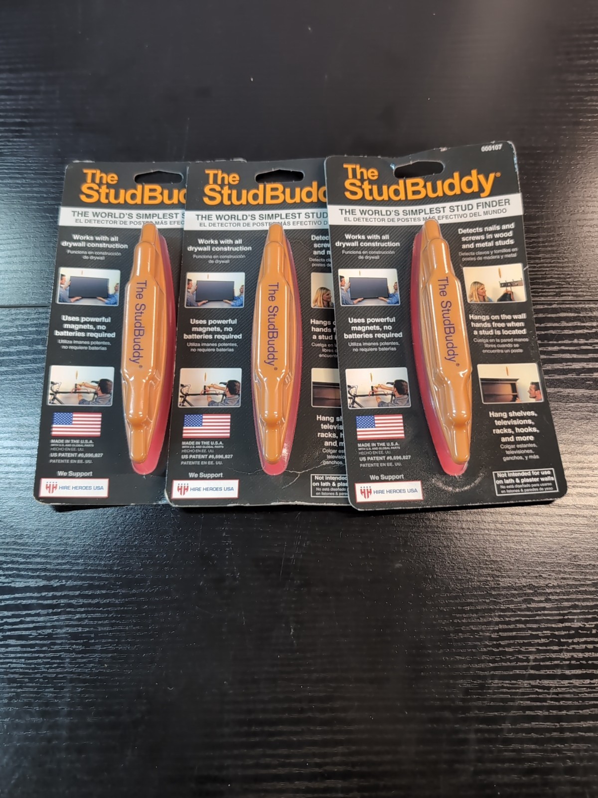 The StudBuddy Magnetic Stud Finder 3 piece