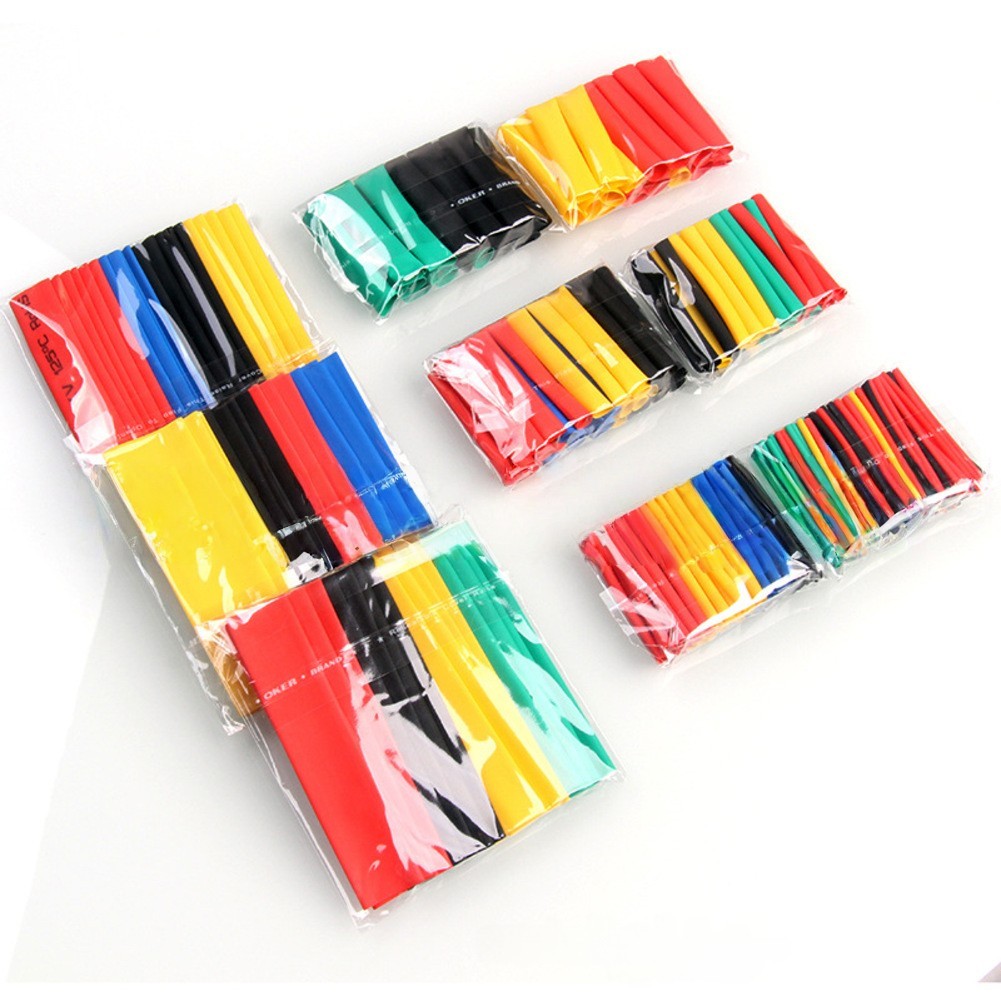 530PCS Heat Shrink Tubing Kit for cross Linked Polyethylene for Wire Insulation
