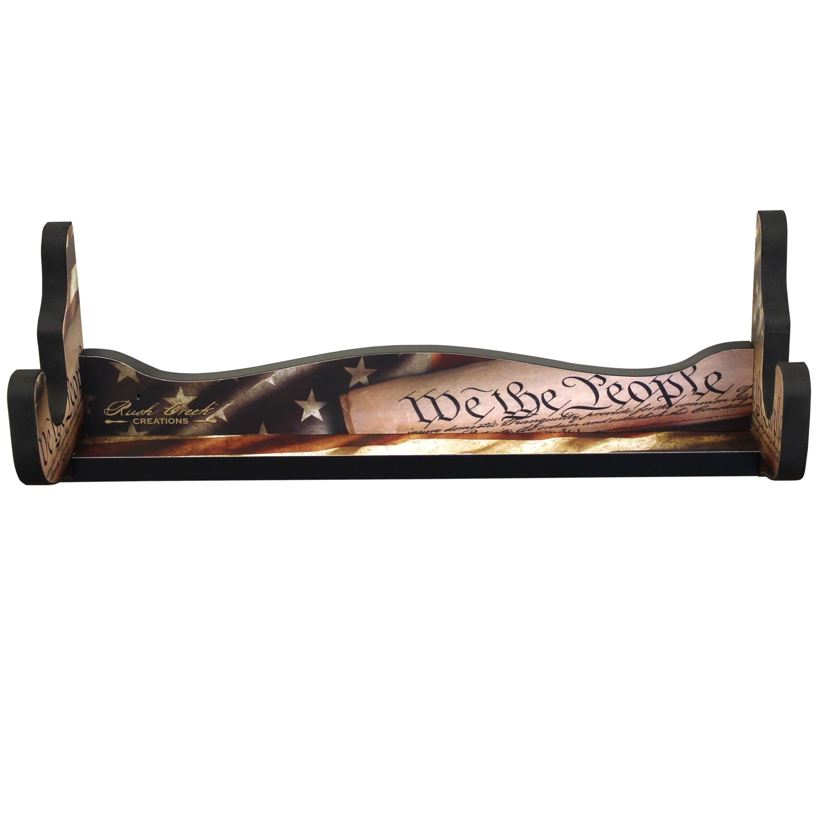Rush Creek Creations | Indoor 1-Gun Rack for Wall for Shooting Rifles and Air...
