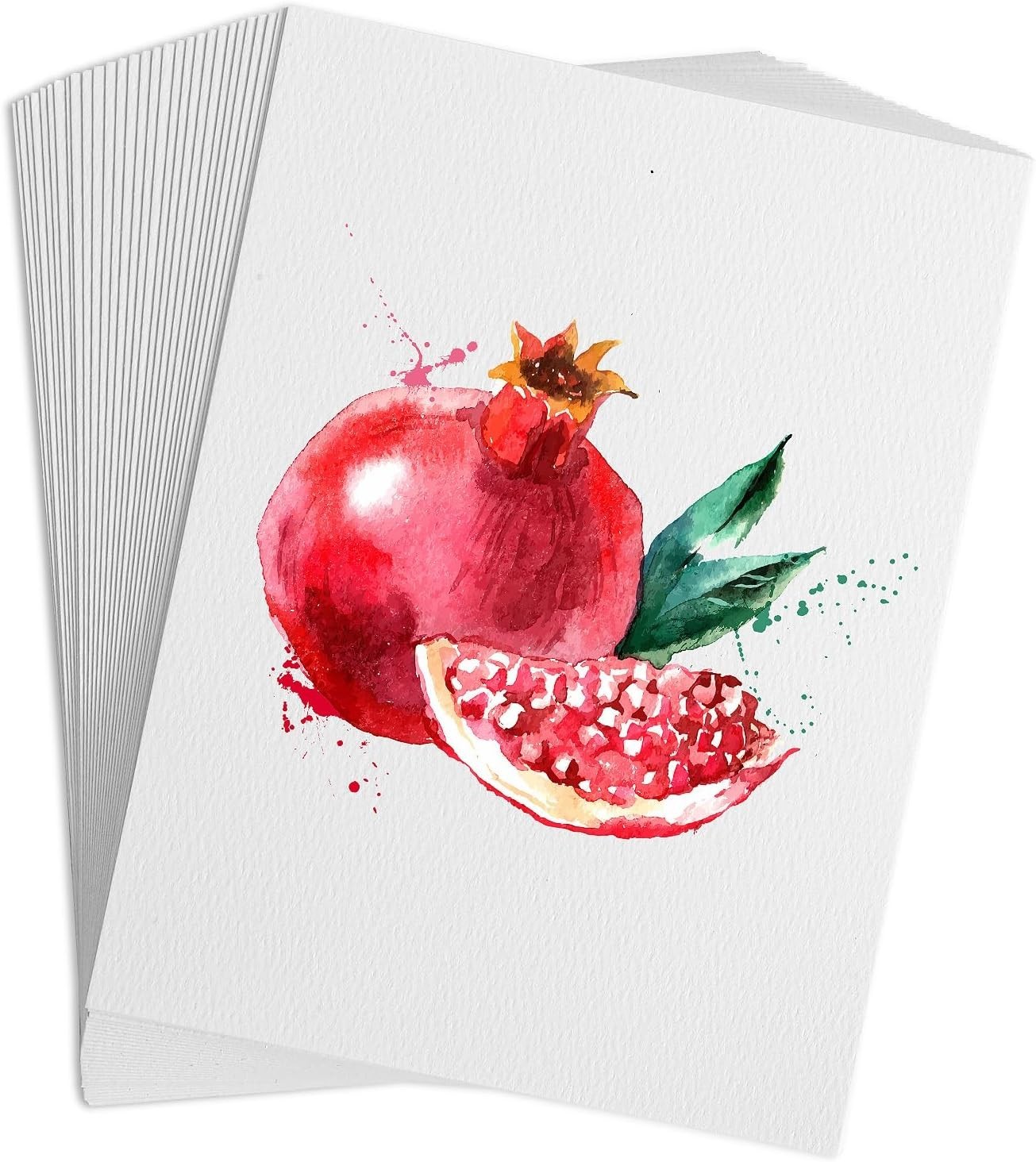 100% Cotton Watercolor Paper 140lb 300gsm 6x8 Cold Press 30 Sheets