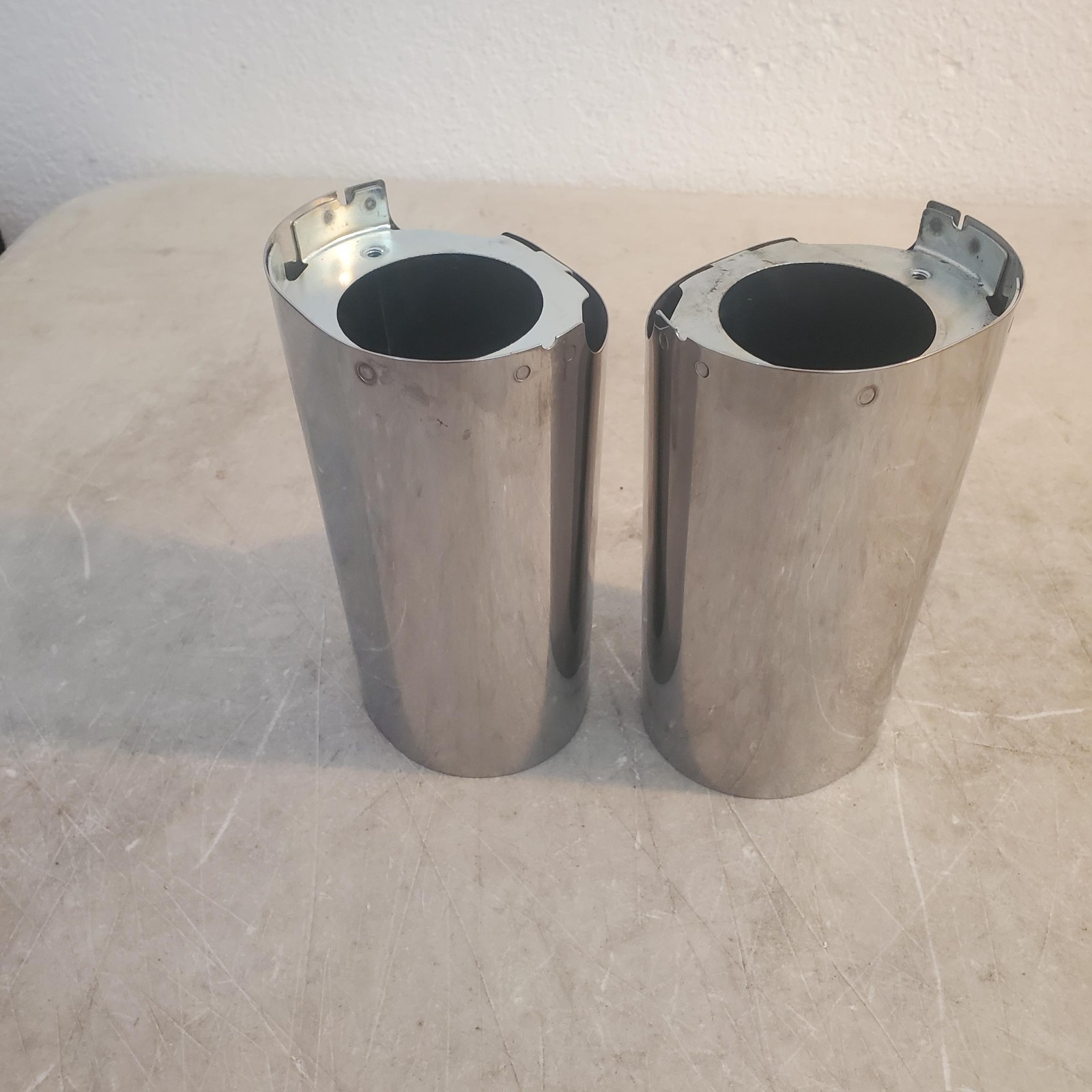 Stock OEM Fork Covers, Cow Bells, 14-23 Harley Touring