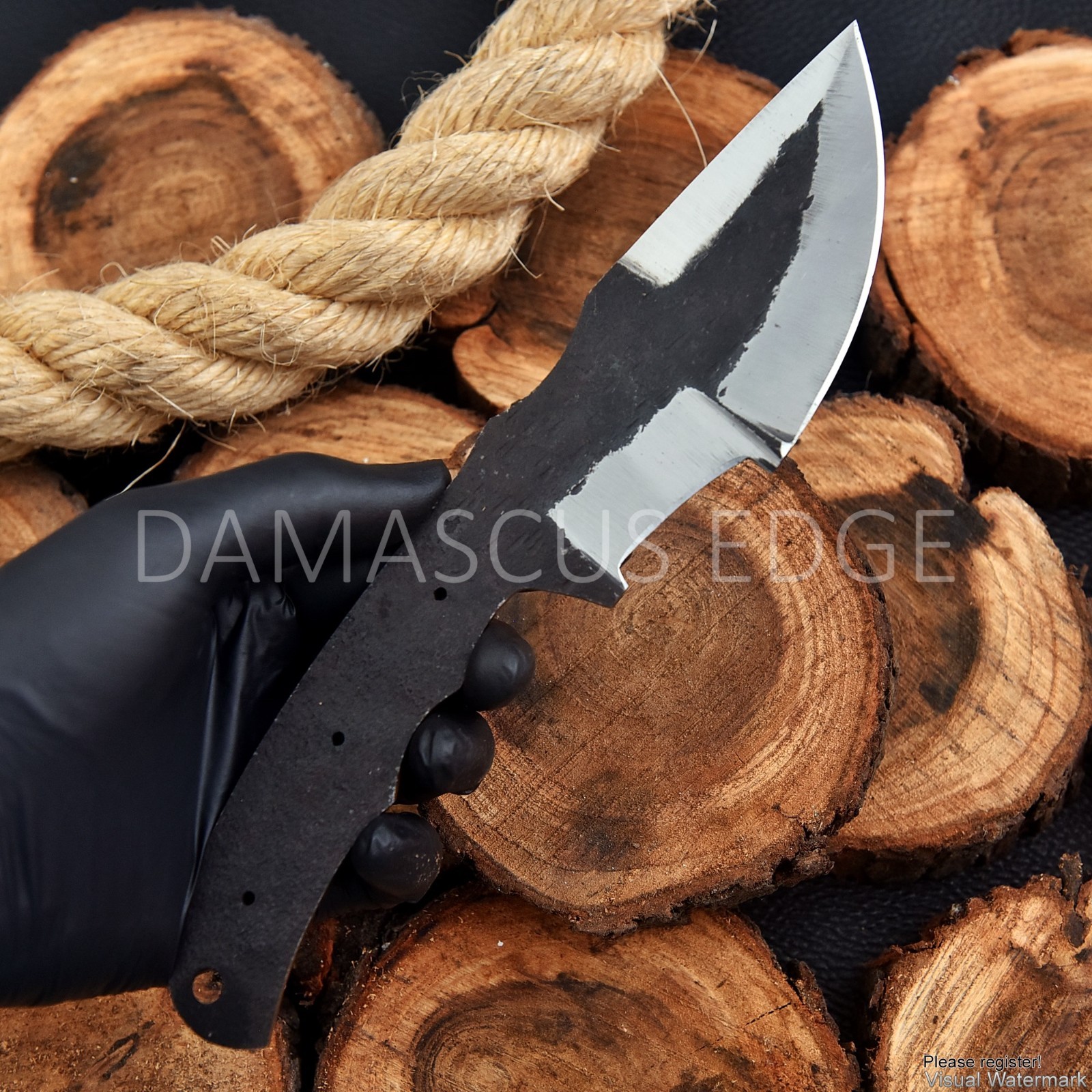 10'' Carbon Steel Tracker Knife Blank – Custom DIY Blade Making Supply Material