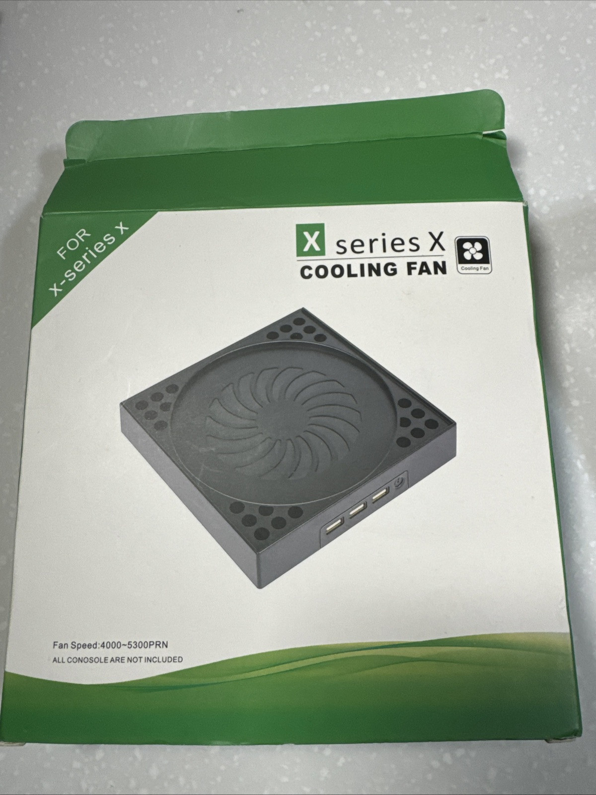 Cooling Fan Vertical Stand USB Cooler Accessories For Xbox Series X Game Console