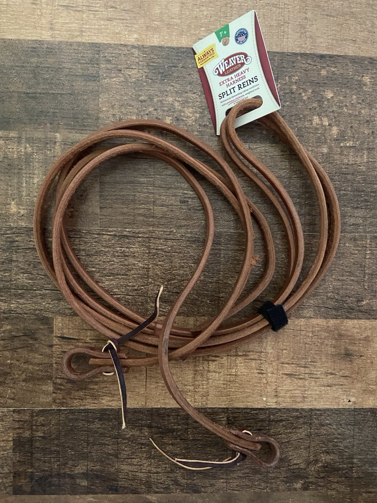 Weaver Leather Extra Heavy Harness Split Reins 1/2” X 7’