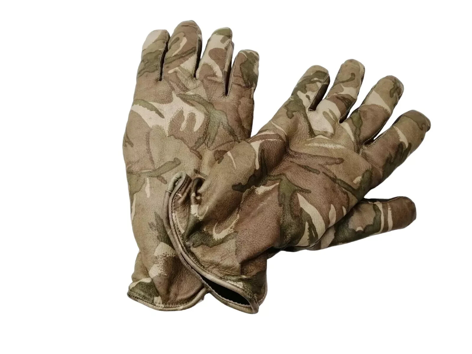 British Army MTP MK2 Combat Gloves Leather Lined Winter Warm Fishing Cadet