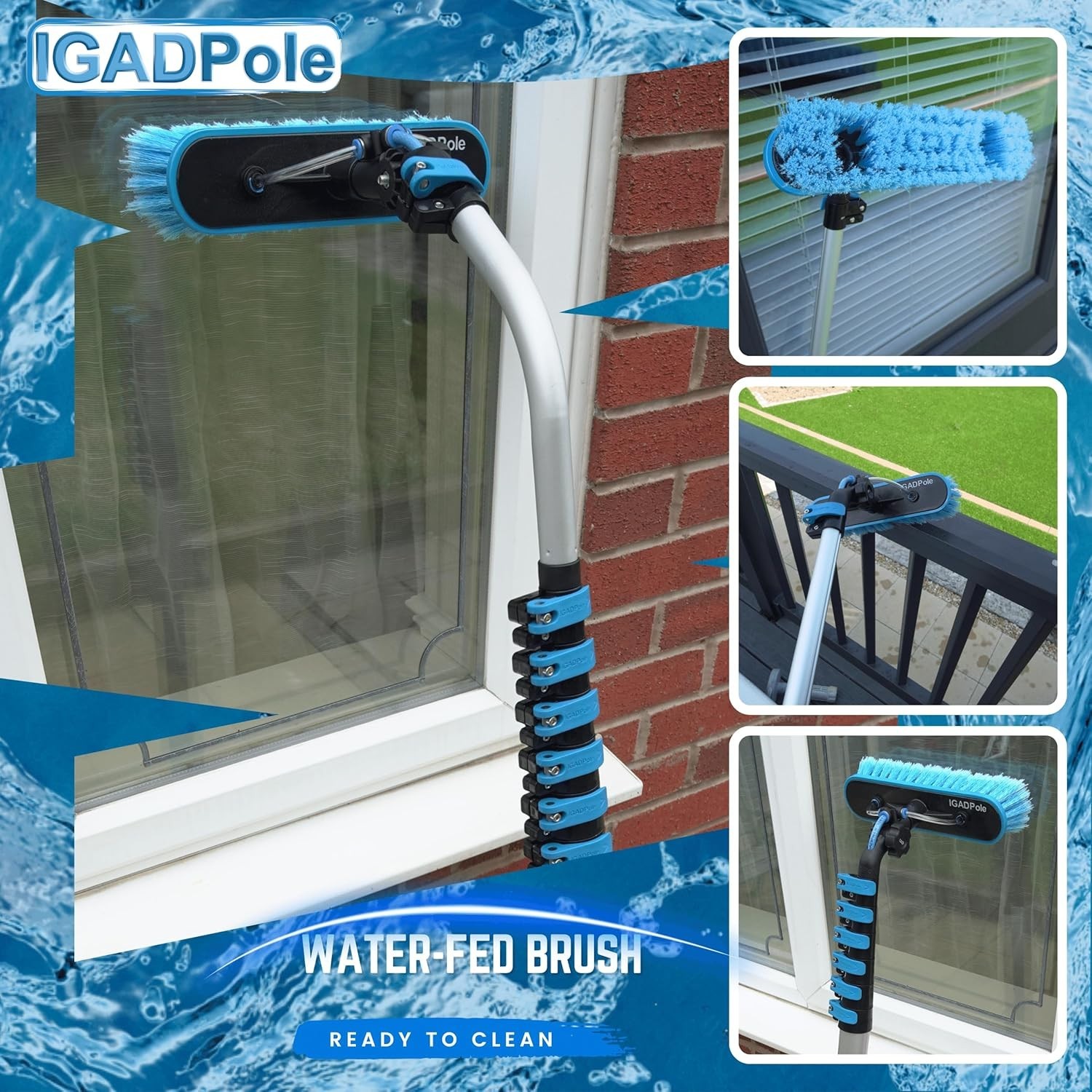 Professional Solar Panel Cleaner Set