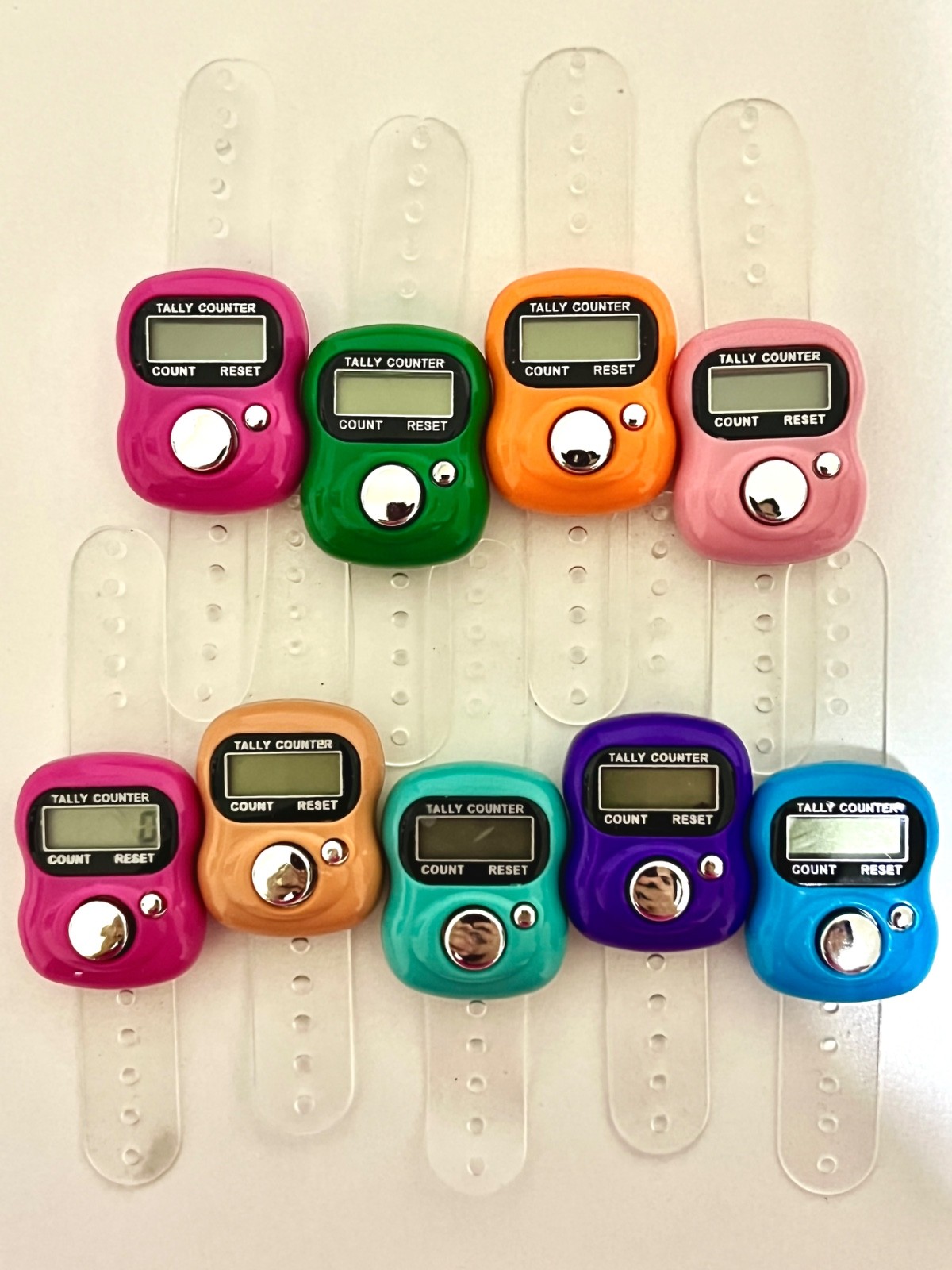 Electronic Tasbeeh Counter Ring LCD Digital Finger Click Counter for Zikr Prayer