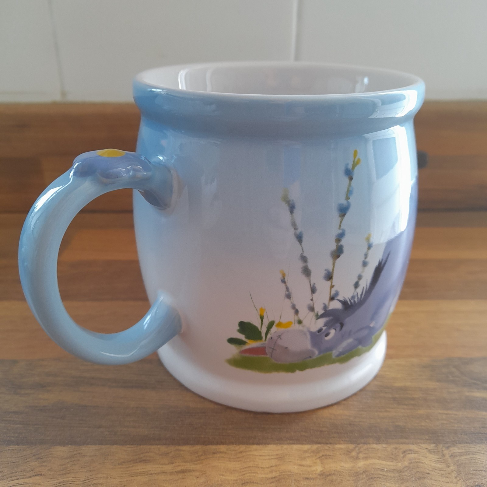 Disney Authentic Original Eeyore Curved Mug