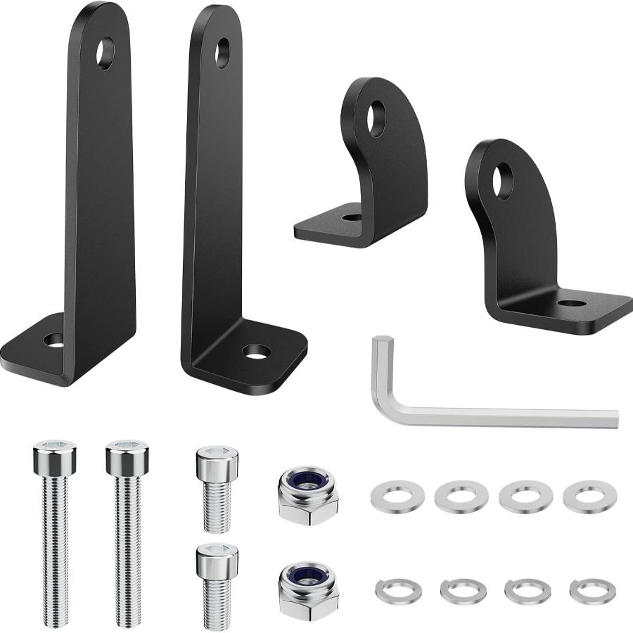 2PCS Universal Side-Mounted Brackets Adjustable C Color: Side Mounted Brackets