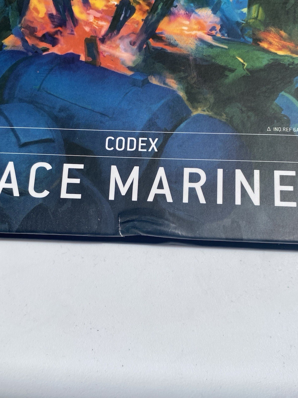 Warhammer 40k Codex: Space Marines 9th Edition Hardcover - OOP