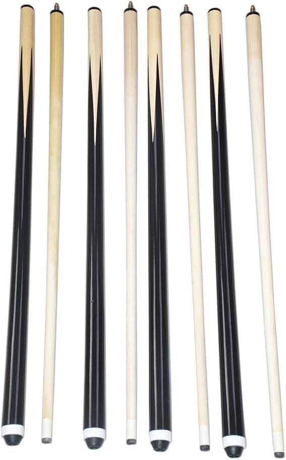 58 Inch 19oz 2-Piece Hardwood Billiard House Cue Sticks Pool Cue,(58 Inch -Se...