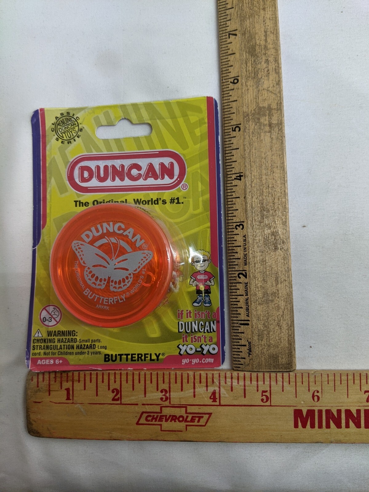 Duncan Butterfly Yo-Yo Orange LW