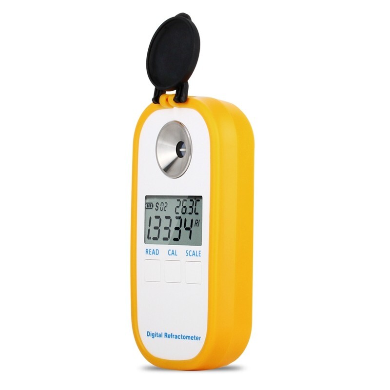 Digital Coolant Refractometer Freezing Point Refractometer For Ethylene Glycol