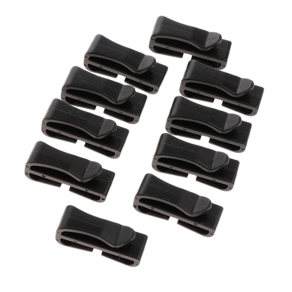 Webbing Ending Clip Buckle Adjusting Strap 29mm