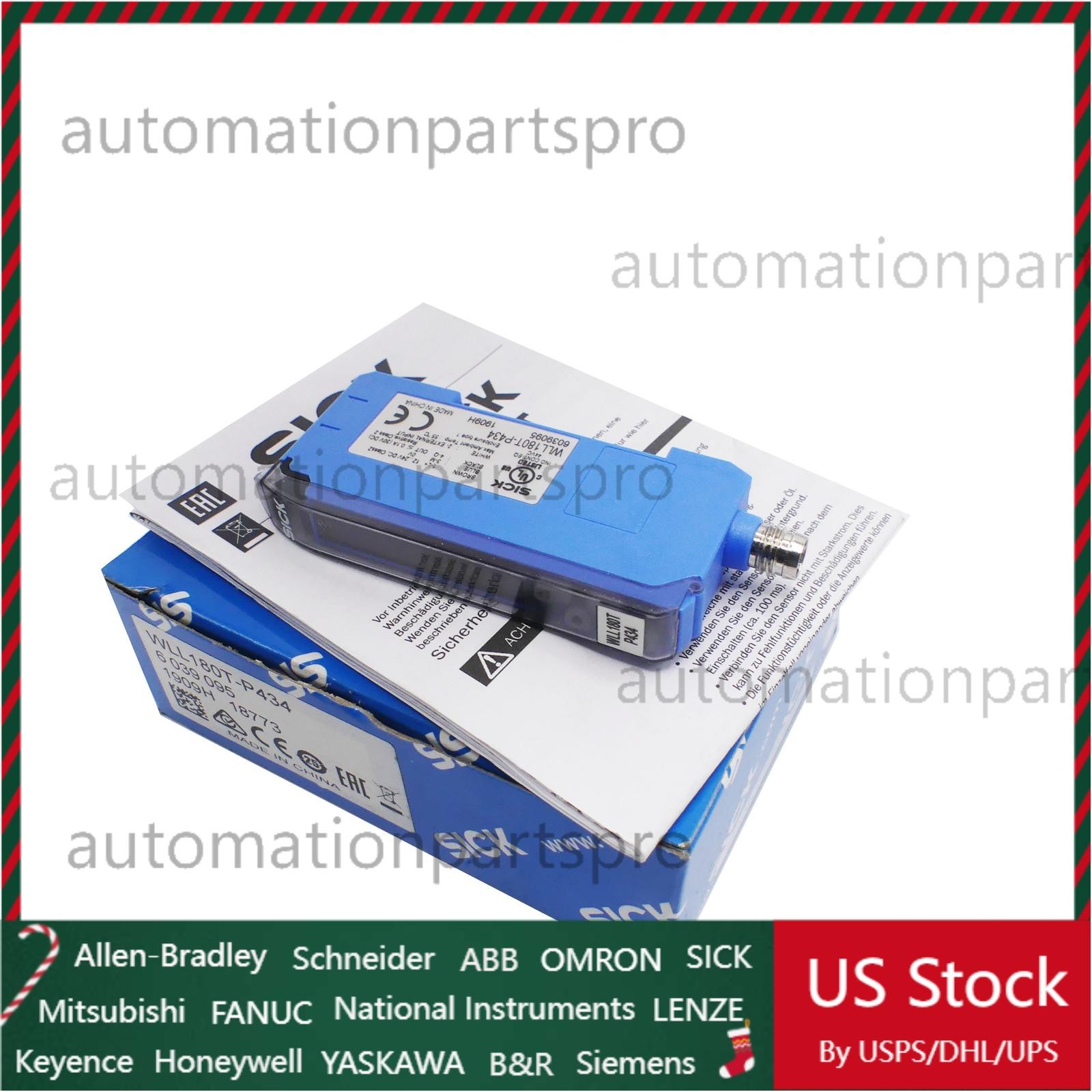 US FREE TAX SICK WLL180T-P434 Fiber Optic Amplifier 6039095 6 039 095 ---