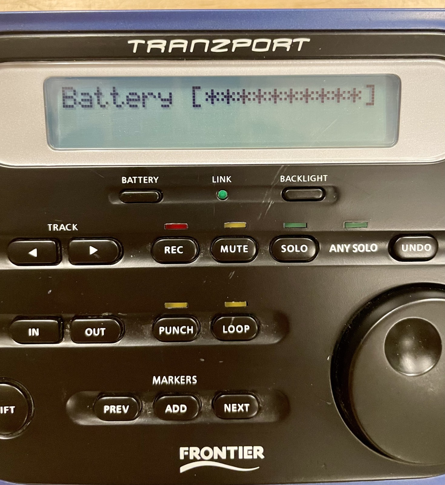 Frontier Design: AlphaTrack + TranzPort Remote (Tested & Working)