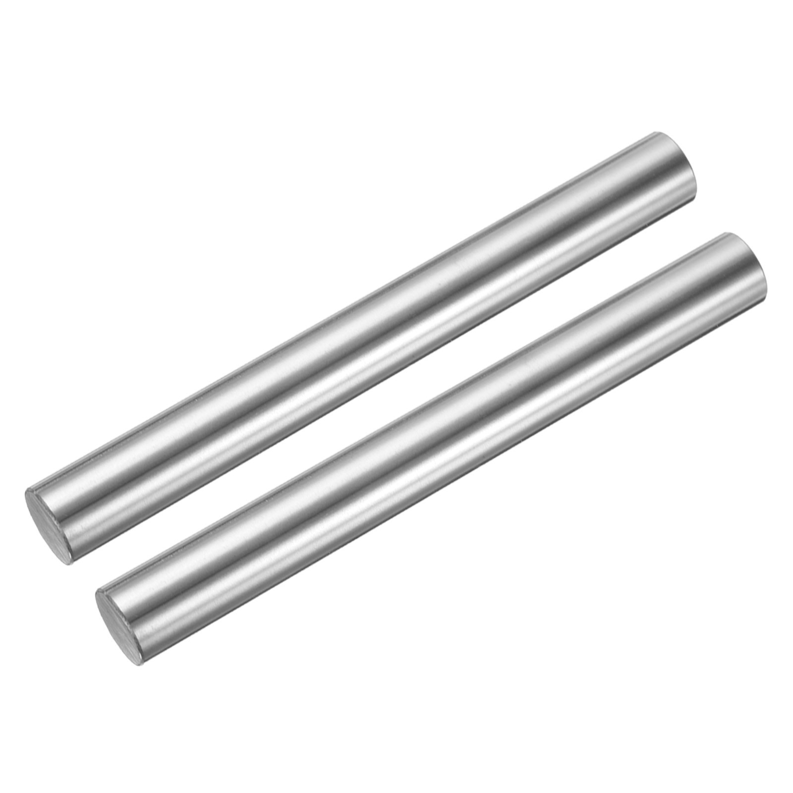 2pcs Linear Motion Rod Shaft Guide 12mmx100mm (0.472"x3.94") Hardened Steel