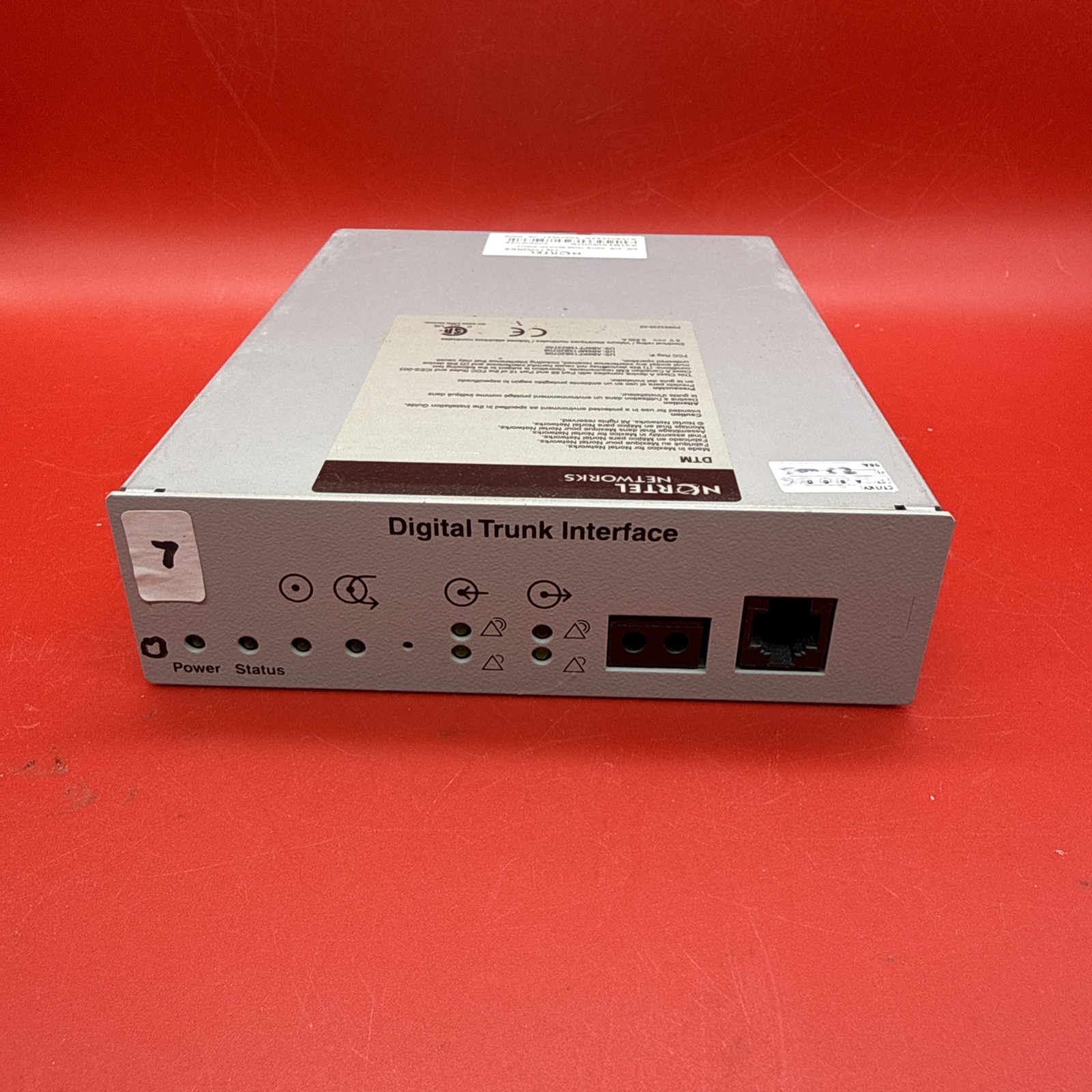 Nortel Networks BCM-DTM Digital Trunk Media Bay Module NT5B04AAAD *Untested*