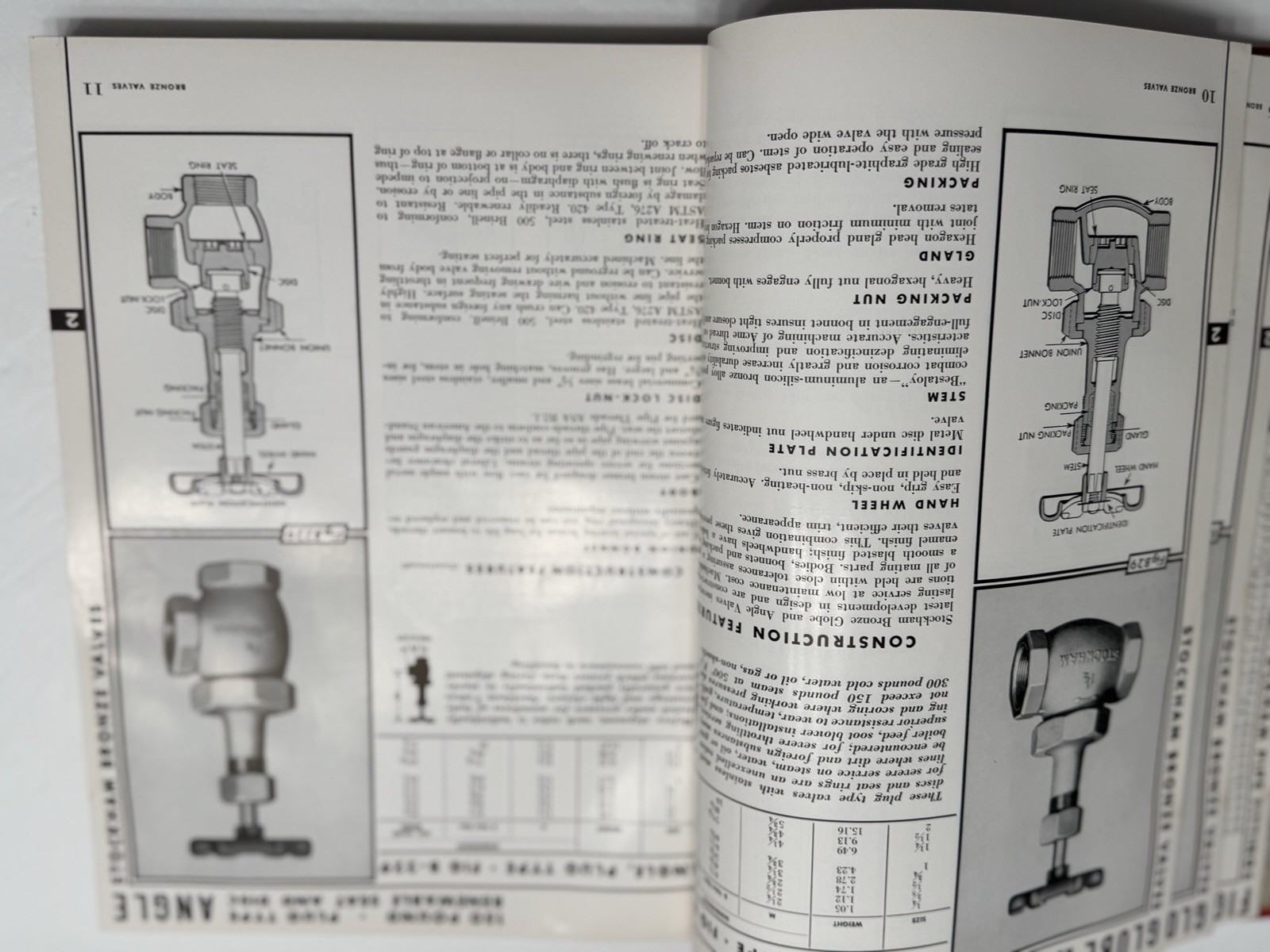 STOCKHAM VALVES AND FITTINGS Wedgeplug Valves Catalog 57 Birmingham Alabama 1959