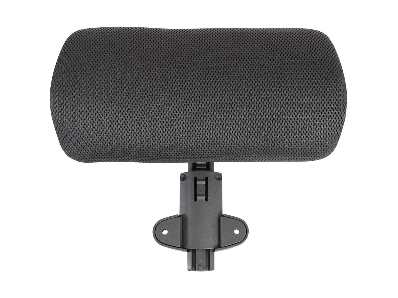 Lorell Headrest Adjustable 1-3/5"x12-3/5"x6" Black 60329