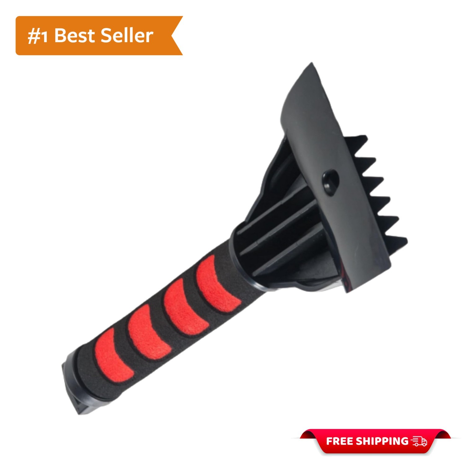 Lightweight Frost & Ice Scraper - Tough Handle for Extreme Winter Conditions
