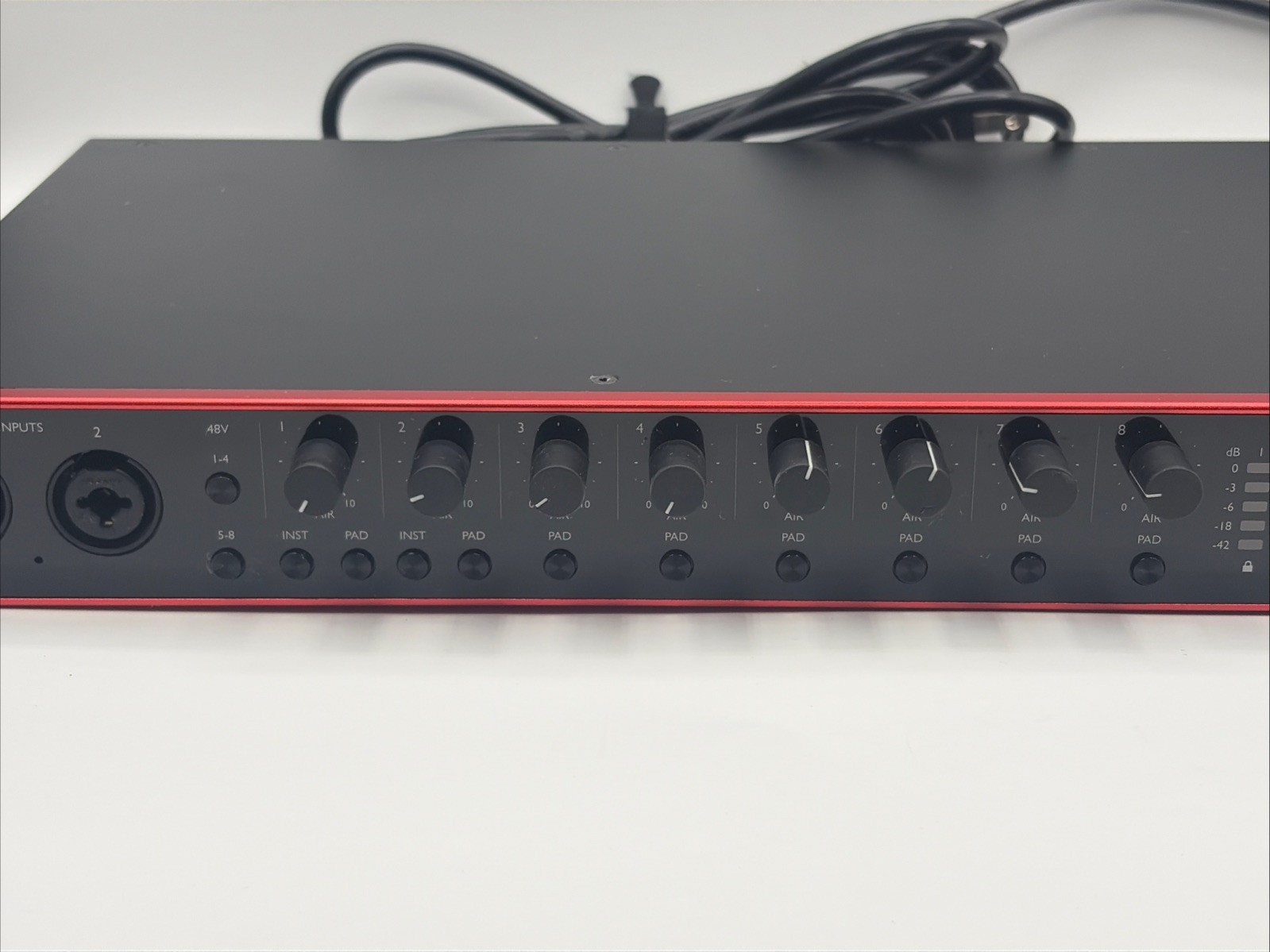 Focusrite Scarlett 18i20 3rd Gen USB Audio Interface Tested Working