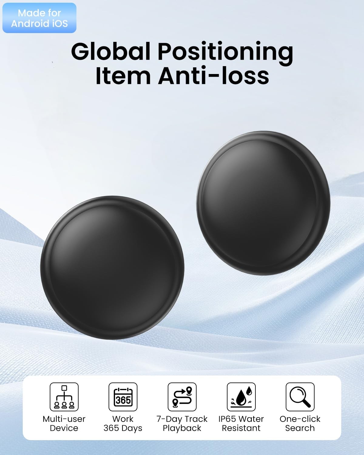 GPS Tracker for Car Mini Magnetic Real Time No Subscription Vehicle Tracker