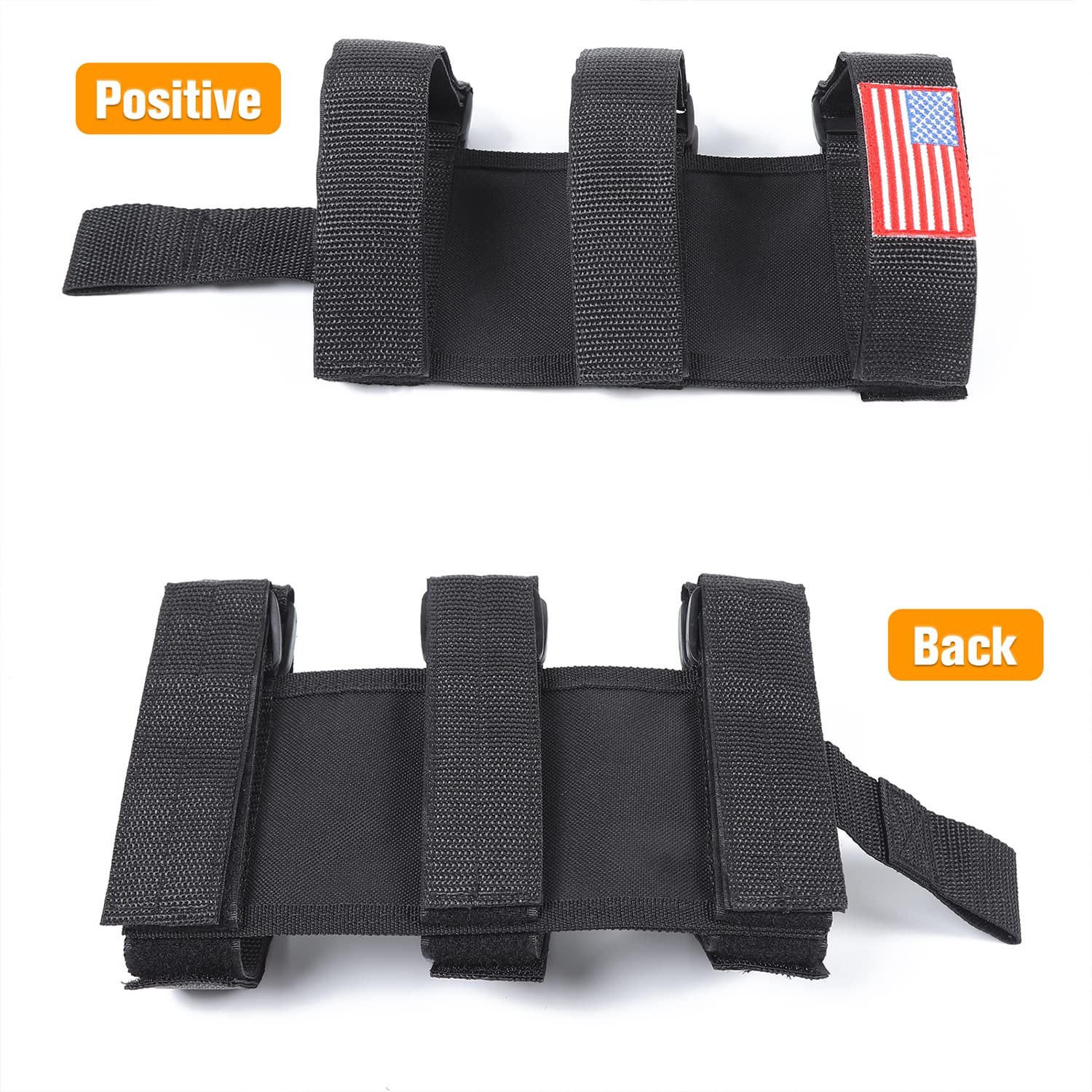 HTHE for Ford Bronco Trunk Adjustable Roll Bar Fire Extinguisher Mount Holder...