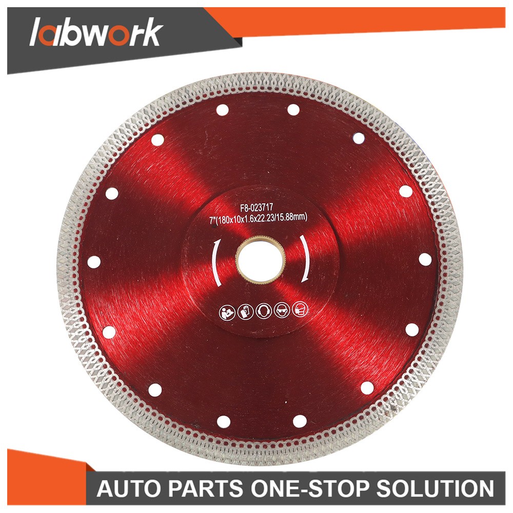 labwork 2Pcs 7 Inch Super Thin Diamond Porcelain Cutting Tile Blade For Cutting