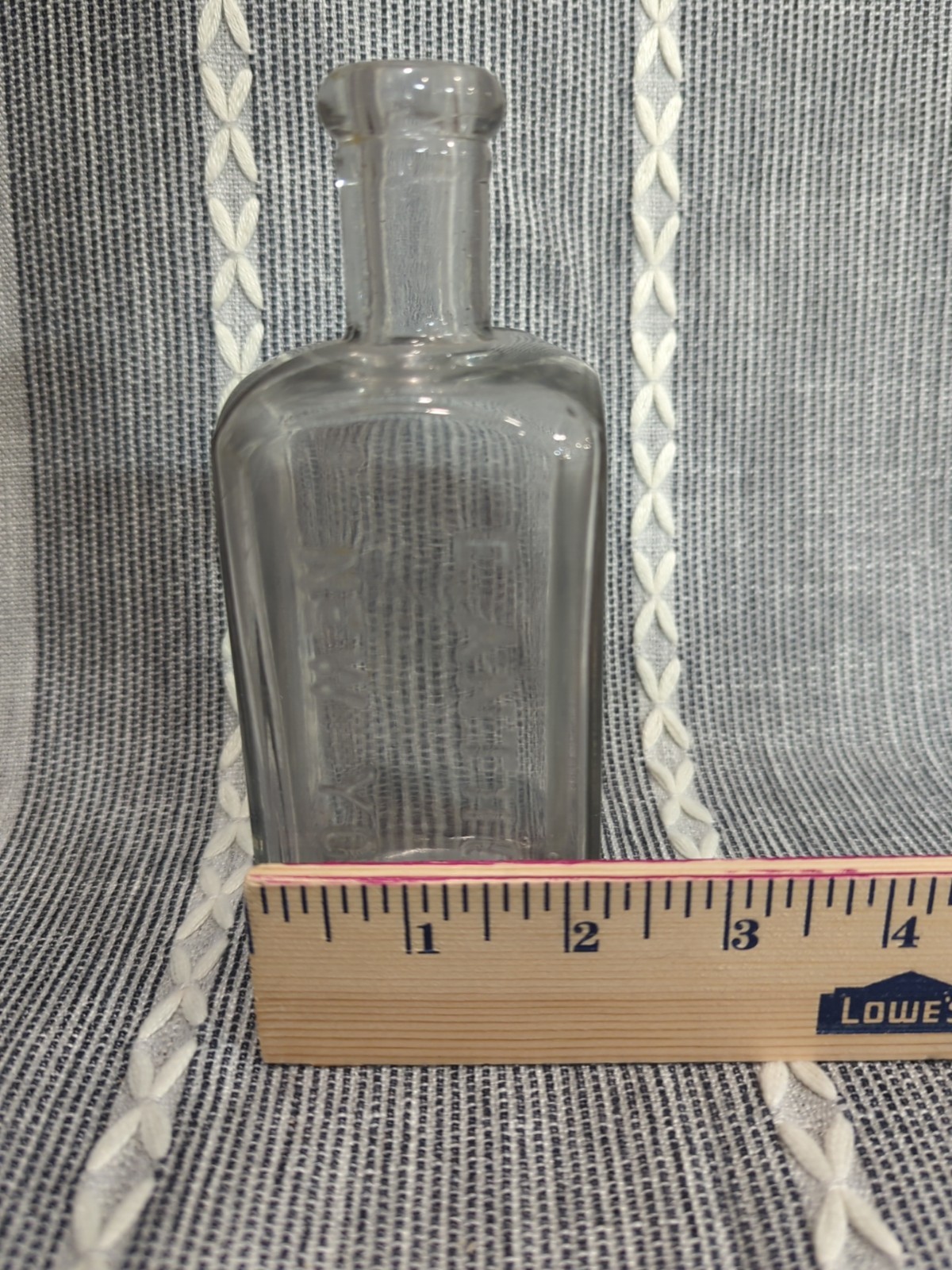 1860s E.ANTHONY NEW YORK EARLY AMBROTYPE COLLODIAN PHOTOGRAPH DEVELOPER BOTTLE