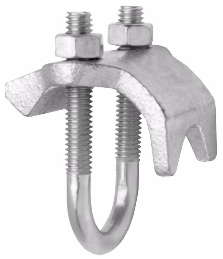 Crouse-Hinds RAC200HD, Conduit Clamp, 2 Rt Ang Cond Clmp Galv, 1 PC