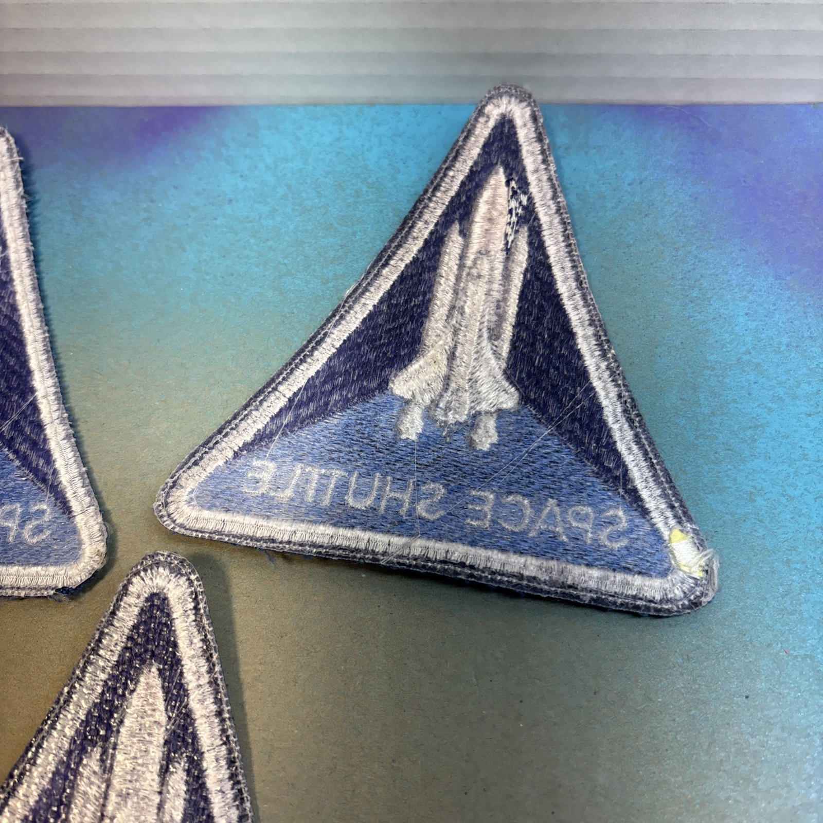 Lot NASA Space Shuttle Program Embroidered Patches 3 Patches