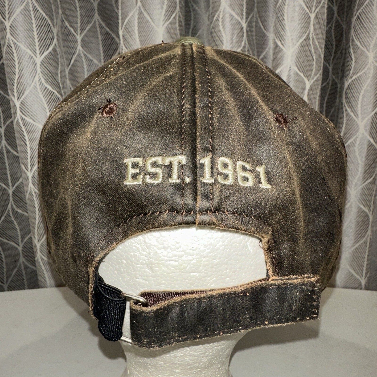 Cabelas Baseball Buckle Strap Hat Geen EUC