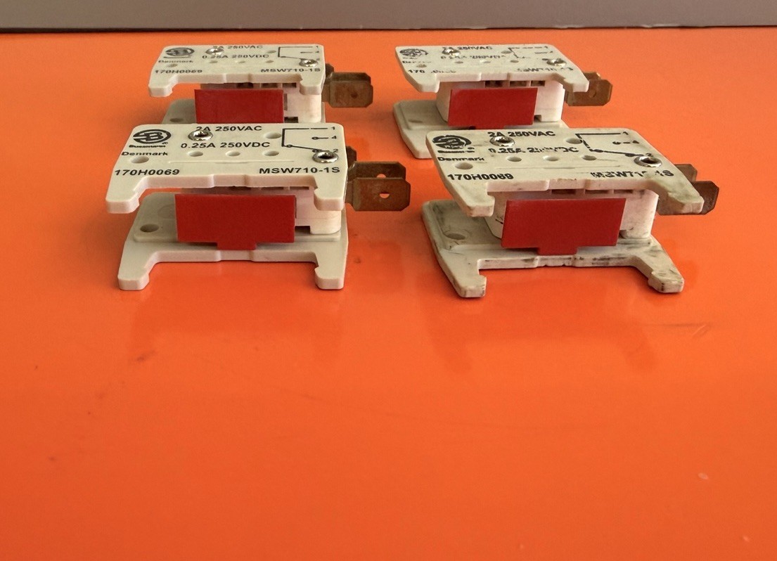 Bussmann Microswitch 2A 250VAC 170H0069 MSW710-1S Qty 4