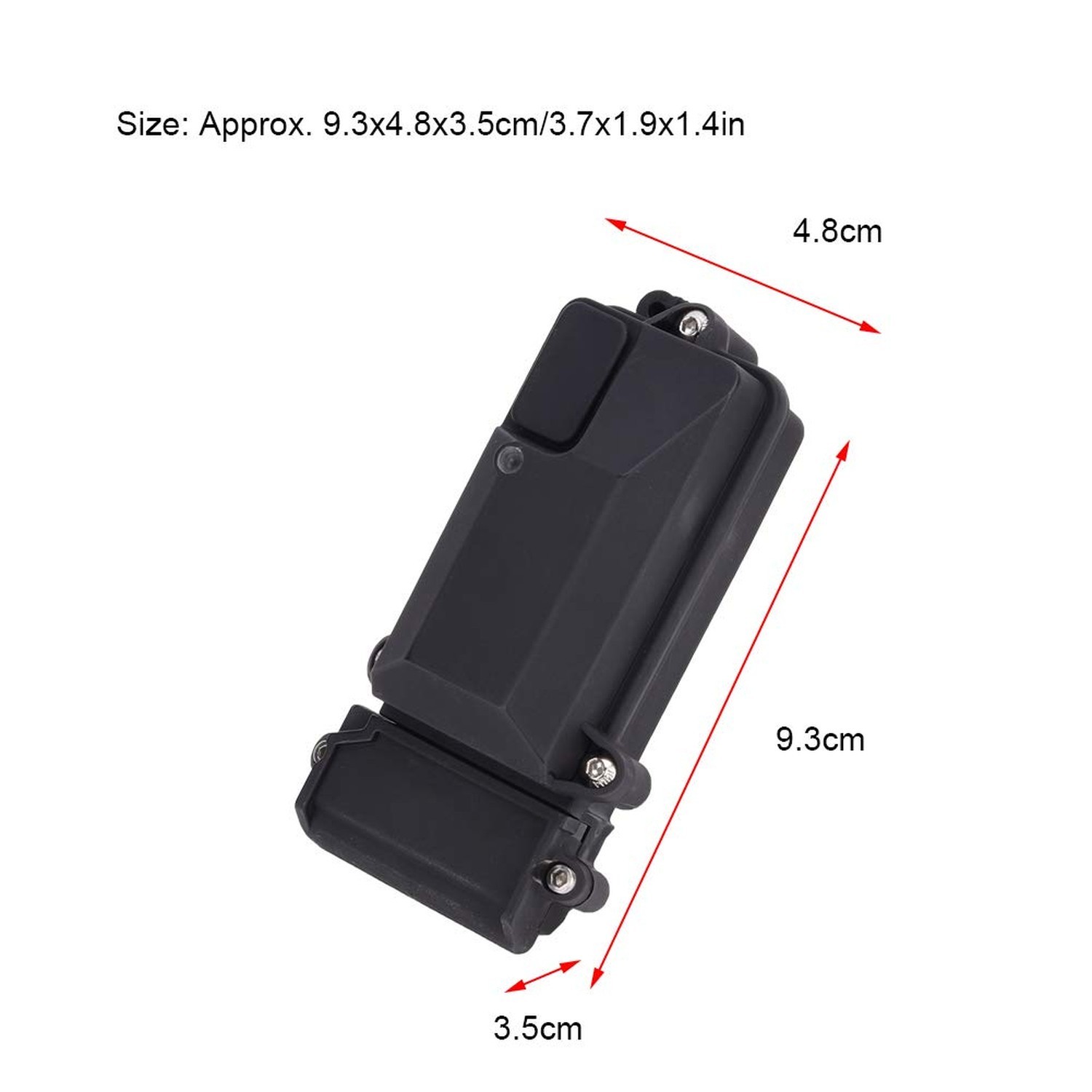 Smich RC Car Receiver Box, RC Receiver Box Protection Waterproof Easy to Inst...