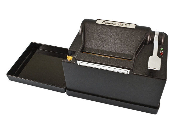 Powermatic II + Electric Tube Injector King/100mm Cigarette Rolling Machine 3037