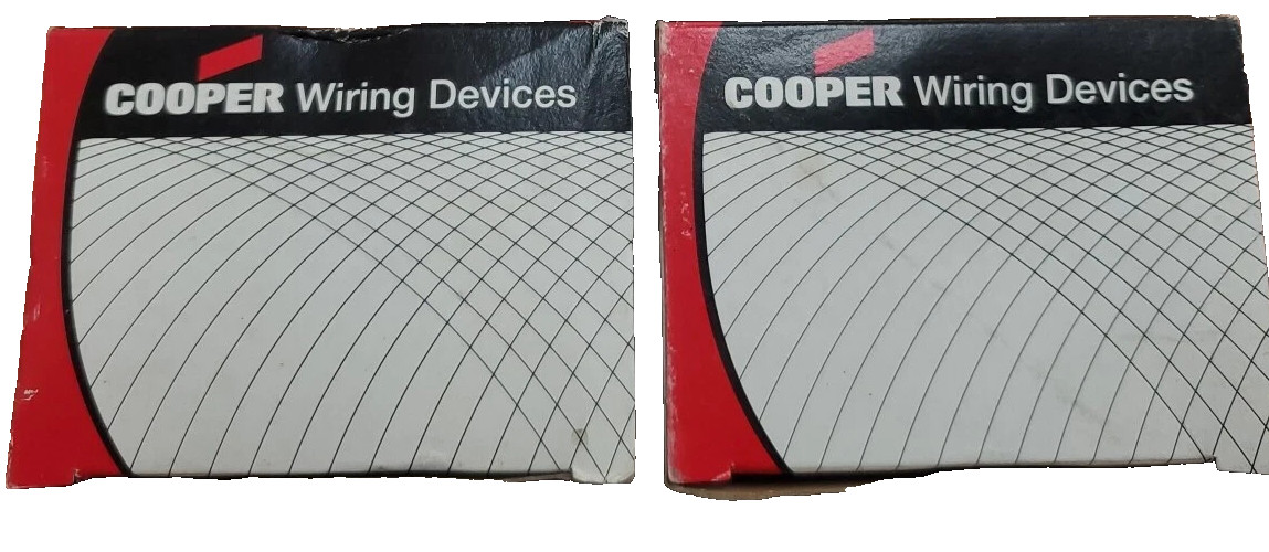 (2) COOPER WIRING Black Travel Trailer 3 Wire Plug 83-BOX 30A-125V (TA13SG)