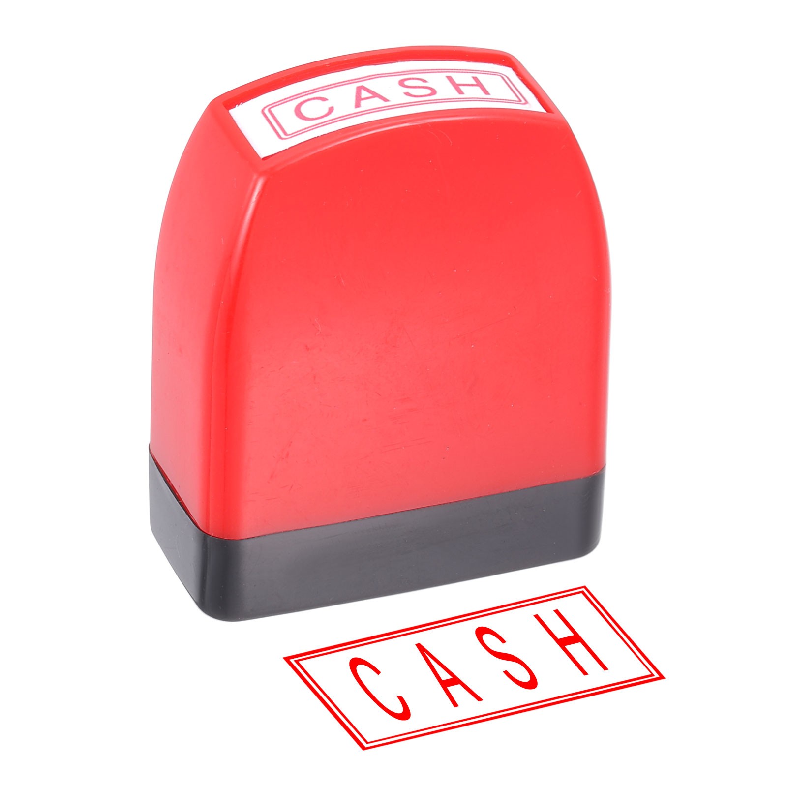 CASH Notice Stamp Self Inking, Red Black