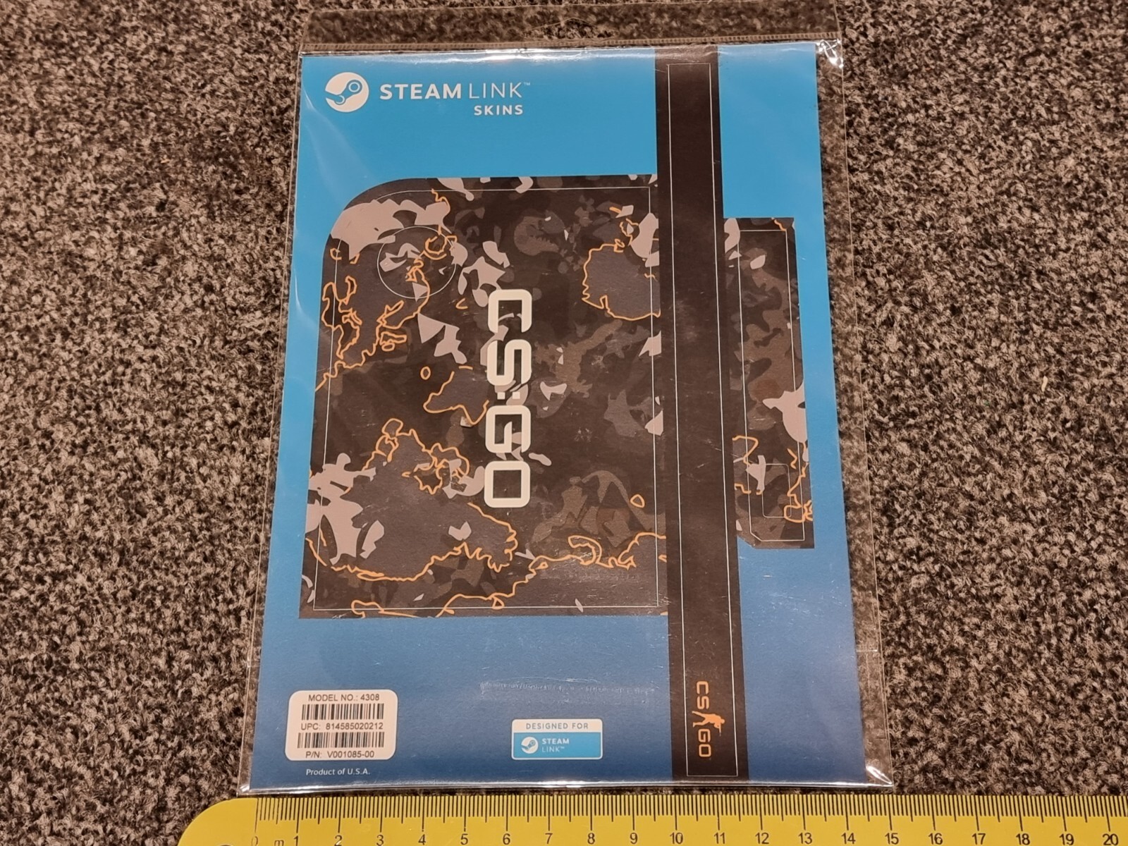 VALVE STEAM LINK OFFICIAL CONSOLE SKIN KIT DECAL NEW! GENUINE Counter Strike GO