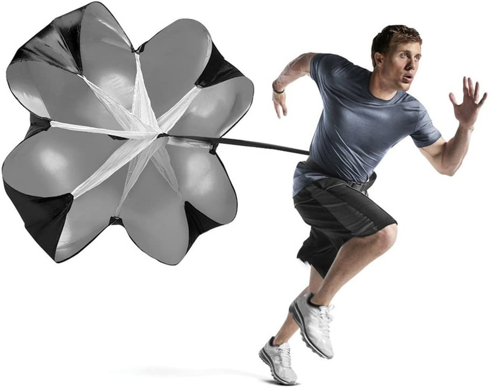 Running Speed Chute Resistance Parachute 56 Inch Powerchute Umbrella Training Sp