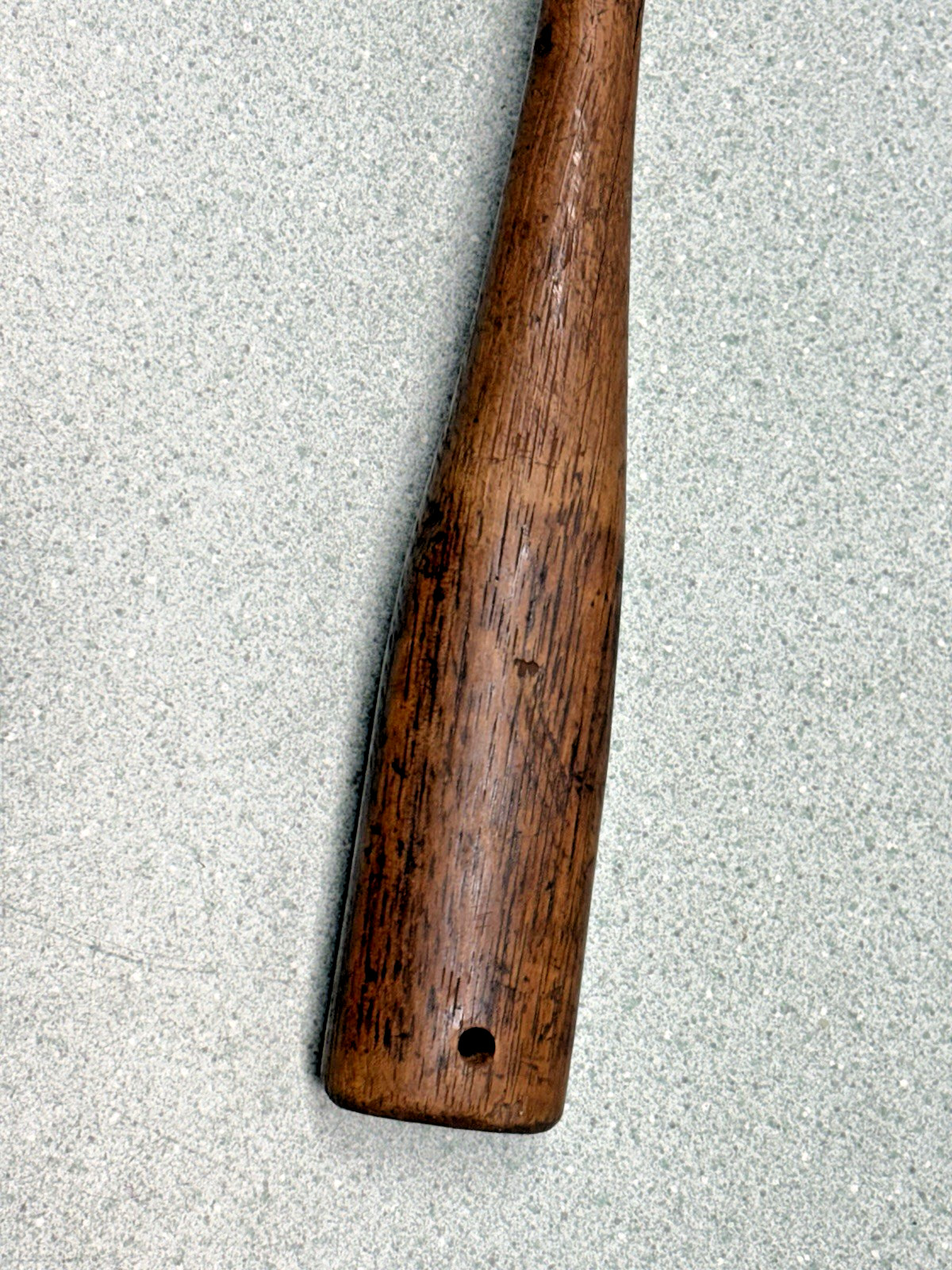Antique Macadamizing Knapping Napping Hammer Rock Stone Dressing Unmarked NICE