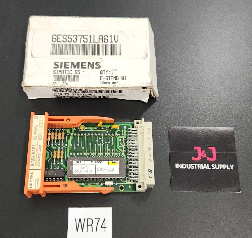 *PREOWNED* Siemens 6ES5 375-1LA61 Simatic S5 Memory Submodule 64k + Warranty