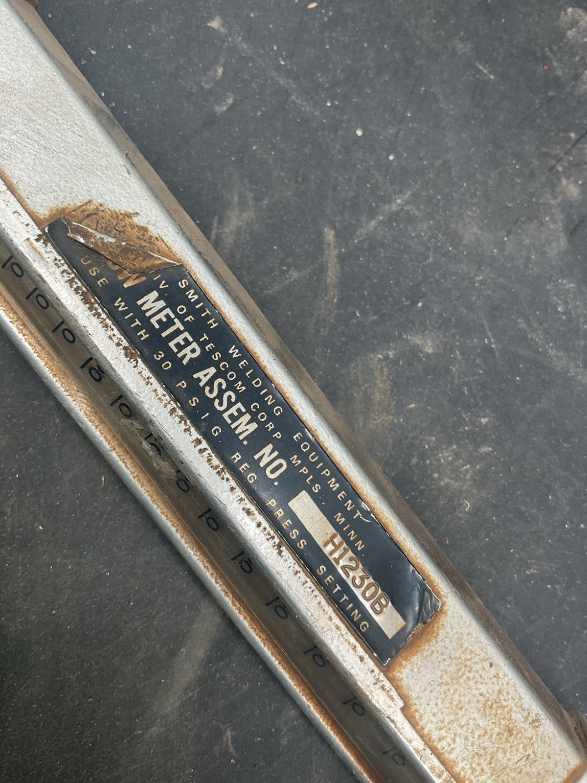 SMITHS FLOW METER ASSY. H1230B As Is Untested