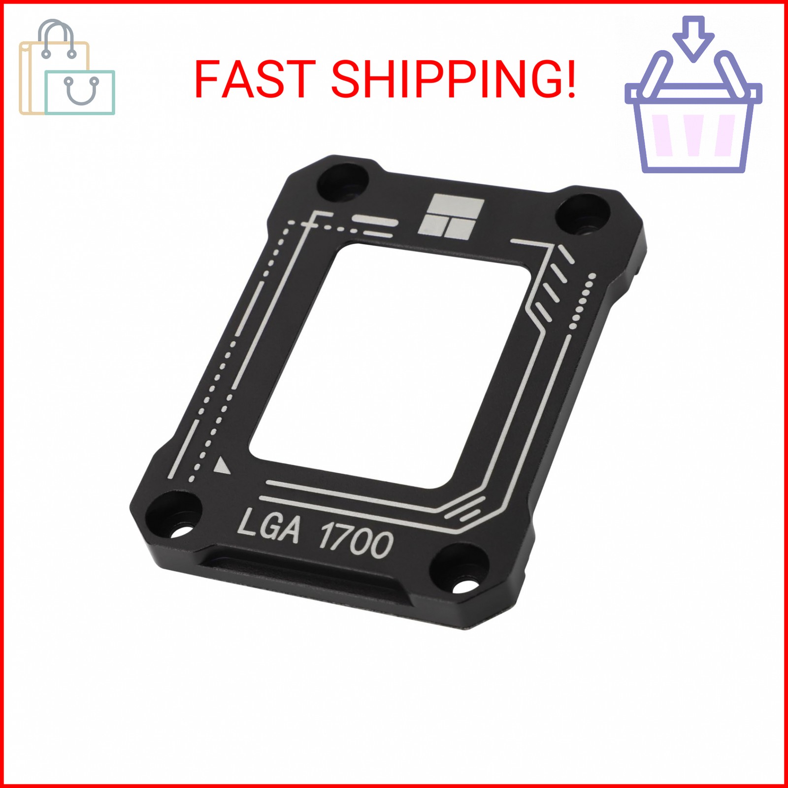 Thermalright LGA1700-BCF Black V2 CPU Anti-Bend Fixer, Intel 12/13/14 Gen Anti-B