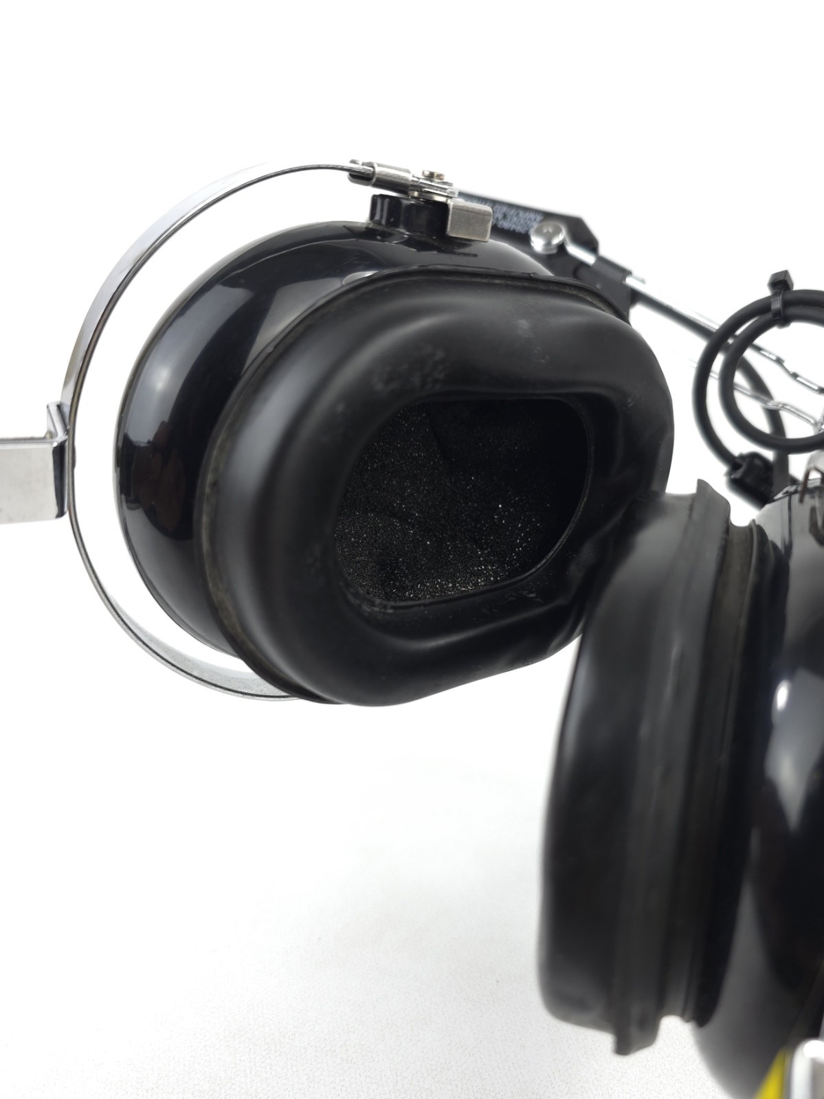 David Clark Aviation Headset w M-1/DC Amplified Dynamic UNTESTED