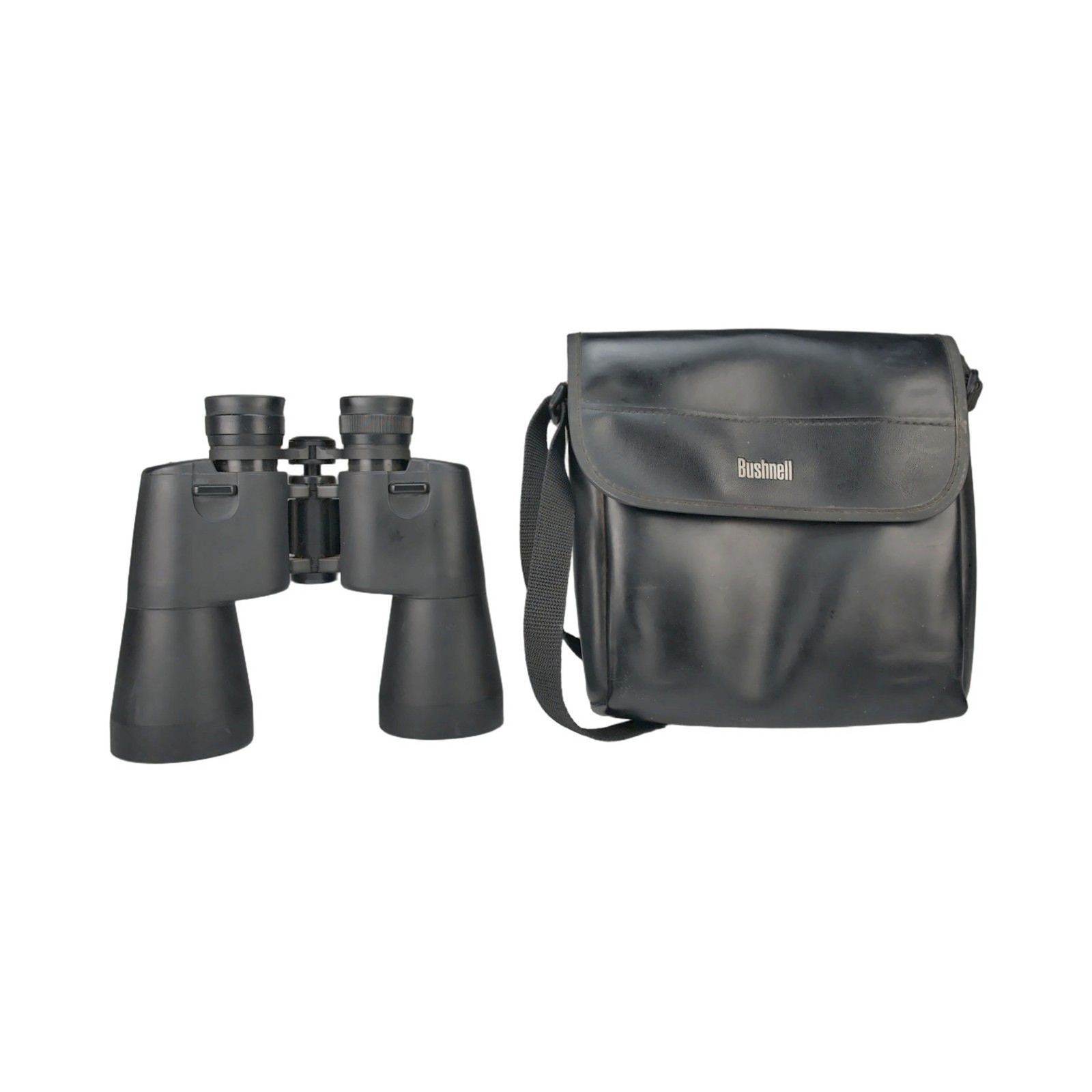 Bushnell Rubberized Porro Prism Binoculars with Carrying Case
