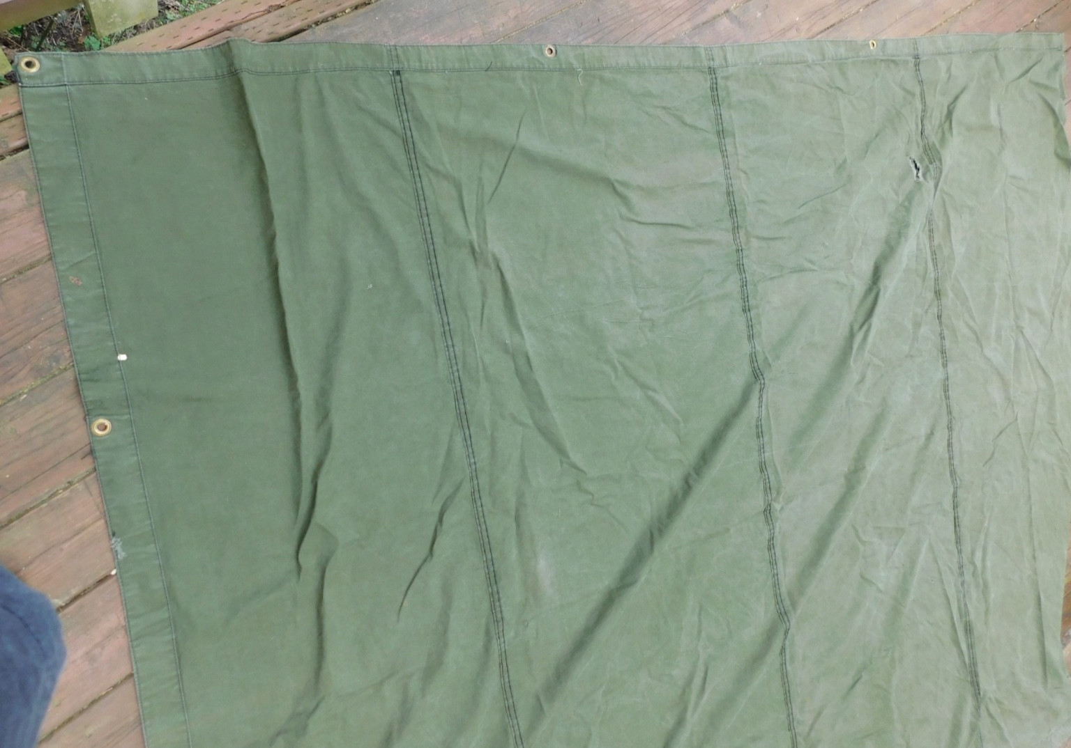 MILITARY SURPLUS 9 x 7 PLAIN CANVAS INTERIOR WALL US ARMY