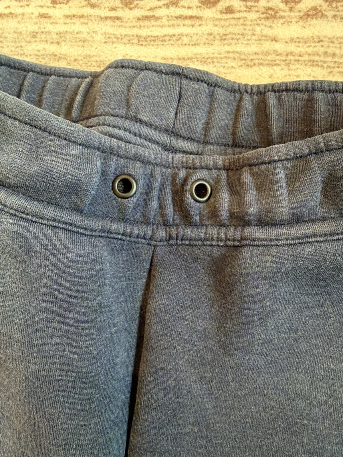 Men’s Nike Tech Sweatpants Sz S Navy Jogger Drawstring Paneling